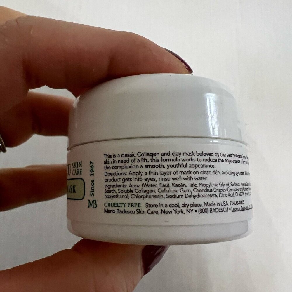 Mario Badescu Almond & Honey Face Scrub And Flower & Tonic Mask ~ 0.5 / 14 g - Picture 8 of 9